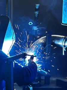 saldatura mig arco filo acciaio